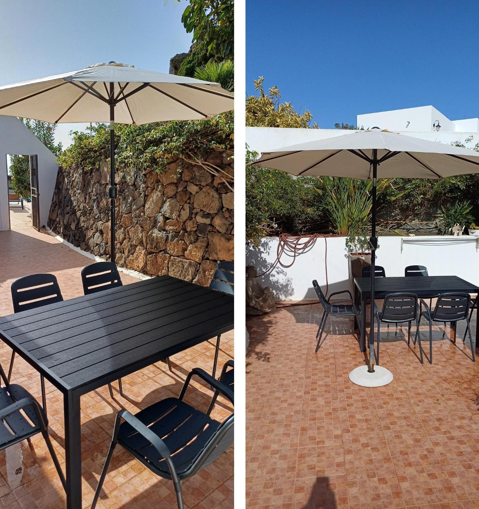 Villa Essence - A Unique Detached Villa With A-C, Heated Private Pool, Hottub, Gardens, Patios And Stunning Views! 蒂亚斯 外观 照片